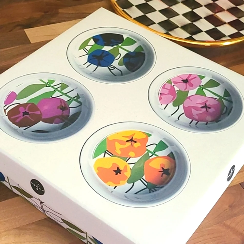 NIB! Sagaform, 4-Pack Scandanavian Designer 